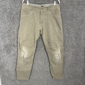 Kuhl Revolvr Pants Mens Size 38x32 Green Hiking Nylon‎ Stretch